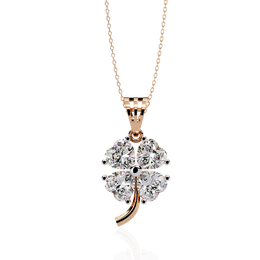 Lumora | 0.61Ct Lab-Grown Diamond Pendant in 14K Gold – Luminous Grace, Ethically Radiant