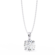 Solenyra | 3.01Ct Lab-Grown Diamond Pendant in 14K Gold – Inner Light, Ethically Yours