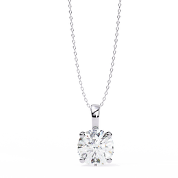 Solenyra | 3.01Ct Lab-Grown Diamond Pendant in 14K Gold – Inner Light, Ethically Yours