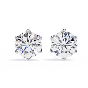 Auristelle | 2.62Ct Lab-Grown Diamond Earrings in 14K Gold – Star-Kissed Sparkle, Consciously Crafted