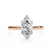 Seraphira | 0.82Ct Lab-Grown Diamond Ring in 14K Gold – Celestial Spark, Consciously Designed