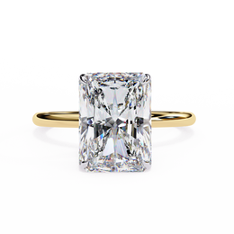 Lunarelle | 2.53Ct Lab-Grown Diamond Ring in 14K Gold – Celestial Grace, Responsibly Yours