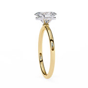 Solenyra | 1.20Ct Lab-Grown Diamond Ring in 14K Gold – Radiant Soul, Ethically Refined