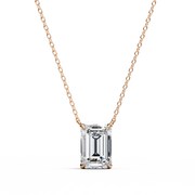 Elaraura | 1.03Ct Lab-Grown Diamond Pendant in 14K Gold – Celestial Clarity, Gracefully Ethical