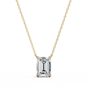 Elaraura | 1.03Ct Lab-Grown Diamond Pendant in 14K Gold – Celestial Clarity, Gracefully Ethical