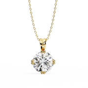Serelith | 1.98Ct Lab-Grown Diamond Pendant in 14K Gold – Whispered Light, Ethically Refined