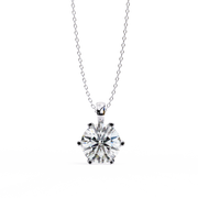 Aurelinne | 2.20Ct Lab-Grown Diamond Pendant in 14K Gold – Pure Brilliance, Ethical Beauty