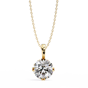 Velurea | 1.84Ct 14K Lab-Grown Diamond Pendant – Grace in Gold, Consciously Captivating