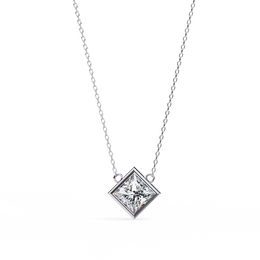 Solenique | 2.01Ct Lab-Grown Diamond Pendant in 14K Gold – Luminous Radiance, Ethically Inspired