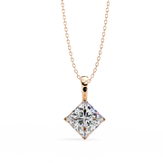 Astravelle | 2.87Ct Lab-Grown Diamond Pendant in 14K Gold – Celestial Elegance, Responsibly Designed