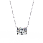 Lunessence | 1.66Ct Lab-Grown Diamond Pendant in 14K Gold – Moonlit Glow, Consciously Crafted