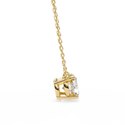 Lunessence | 1.66Ct Lab-Grown Diamond Pendant in 14K Gold – Moonlit Glow, Consciously Crafted