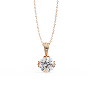 Lioraelle | 2.04Ct Lab-Grown Diamond Pendant in 14K Gold – Celestial Glow, Consciously Refined