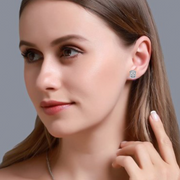 Astranova | 0.95Ct Lab-Grown Diamond Earrings in 14K Gold – Celestial Spark, Consciously Chic