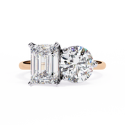 Auralith | 4.04Ct Lab-Grown Diamond 14K Gold Ring – Brilliance Born, Consciously Yours