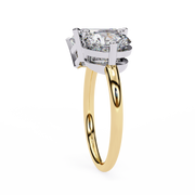 Auralith | 4.04Ct Lab-Grown Diamond 14K Gold Ring – Brilliance Born, Consciously Yours
