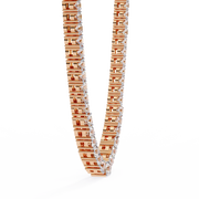 Auralitha | 17.54Ct Lab-Grown Diamond Necklace in 14K Gold – Soulful Shine, Eternally Yours